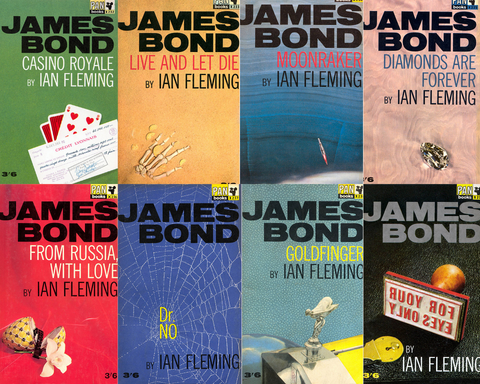 James Bond covers